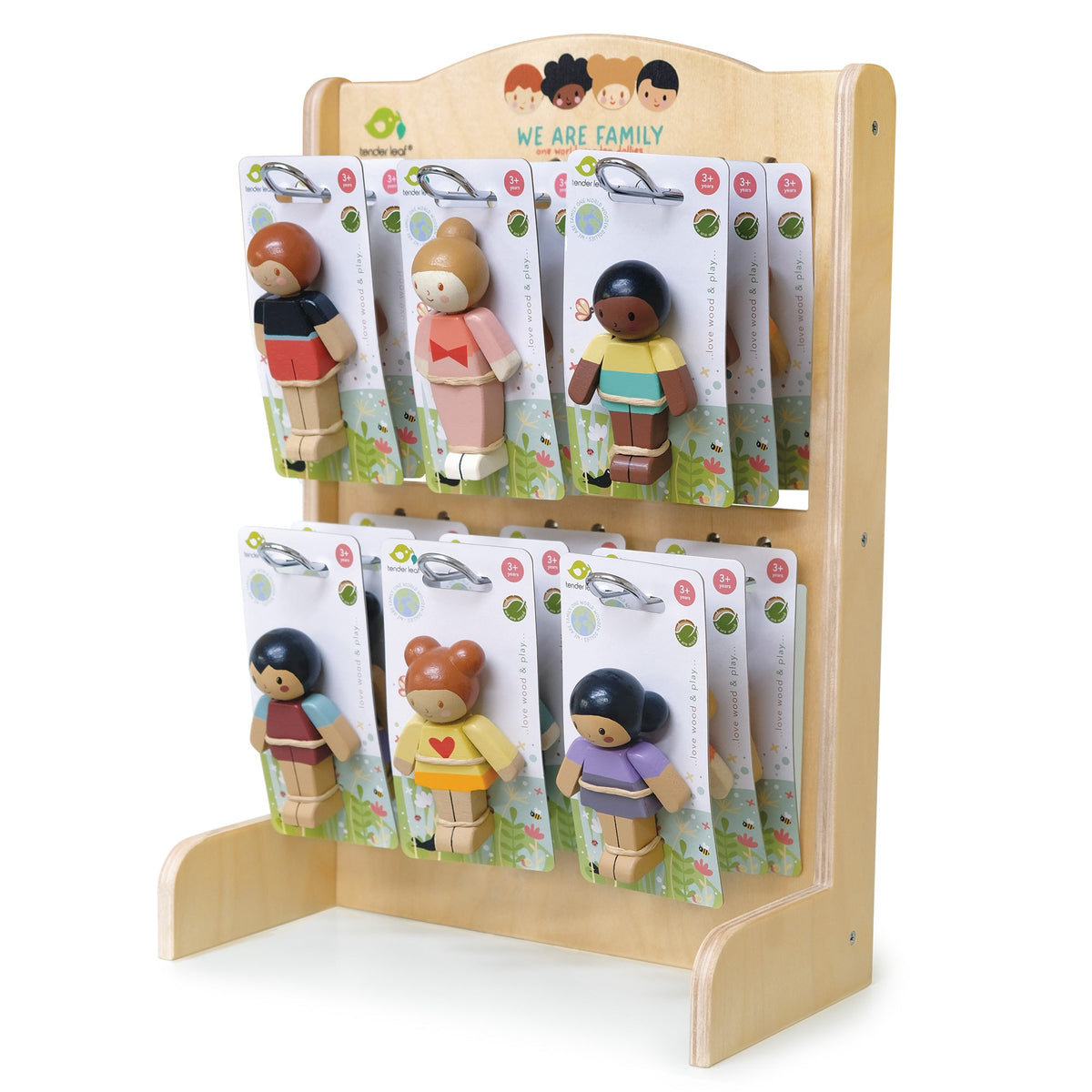 We Are Family Doll Shelf